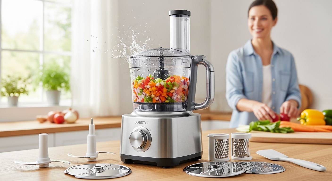 Top 5 Best Food Processors for Home Cooks — Chop Speed, Easy Washing, and “No-Fuss” Attachments