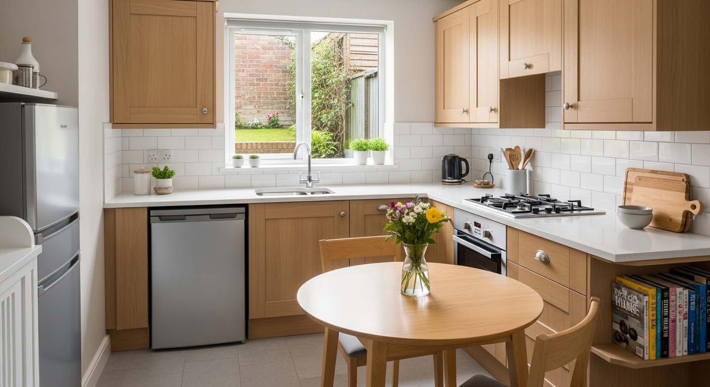 How to Organize a Small Kitchen — Drawer Zones, Cabinet Rules, and a Layout That Stays Clean